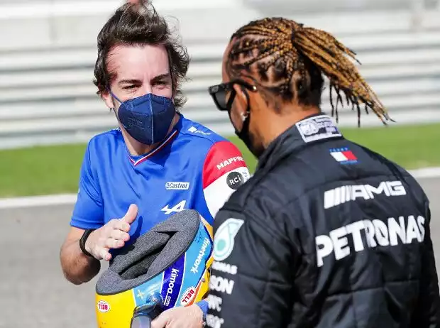 Fernando Alonso, Lewis Hamilton Titel-Bild zur News: Fernando Alonso, Lewis Hamilton