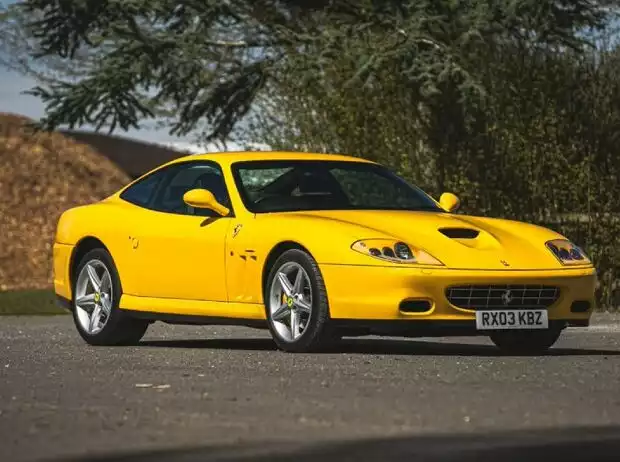 2003 Ferrari 575M Maranello F1, früherer Besitzer Eric Clapton Titel-Bild zur News: 2003 Ferrari 575M Maranello F1, früherer Besitzer Eric Clapton