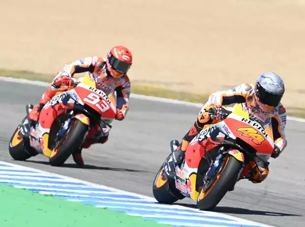 Titel-Bild zur News: Pol Espargaro, Marc Marquez