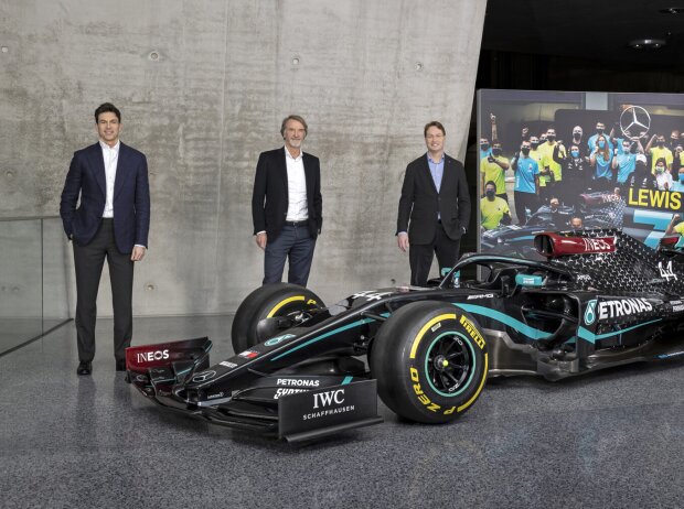 Toto Wolff, Jim Ratcliffe, Ola Källenius