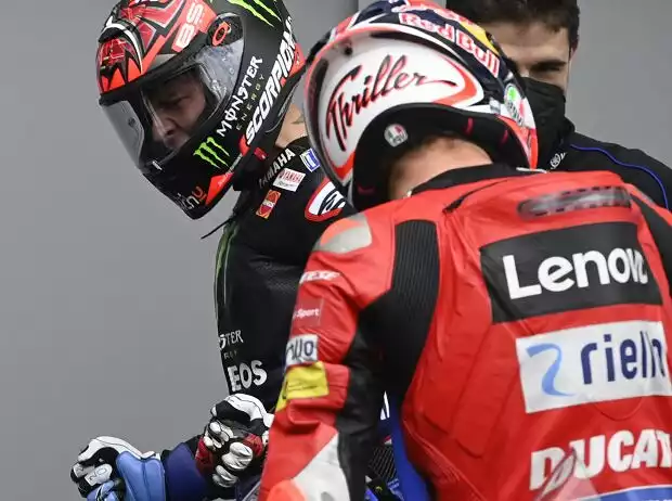 Fabio Quartararo, Maverick Vinales Titel-Bild zur News: Fabio Quartararo, Maverick Vinales