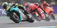 Bild zum Inhalt: Valentino Rossi mahnt nach Le Mans: "Flag-to-Flag-Rennen sind gefährlich"