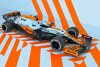 Bild zum Inhalt: Retro-Lackierung für Monaco: McLaren fährt in klassischen Gulf-Farben
