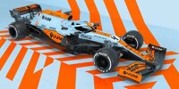 Gulf-Lackierung von McLaren für den Grand Prix von Monaco 2021