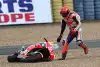 Bild zum Inhalt: Marc Marquez verspielt Podestchance in Le Mans: "Zweiter Sturz war unnötig"