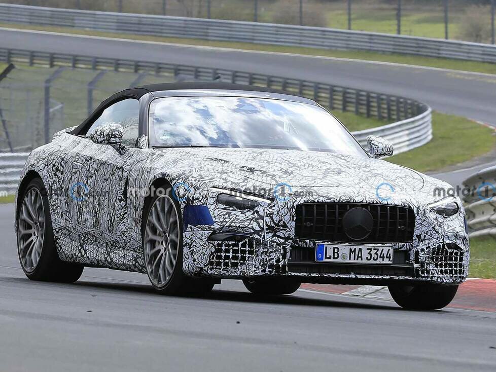 2022 Mercedes-Benz SL auf dem Nürburgring