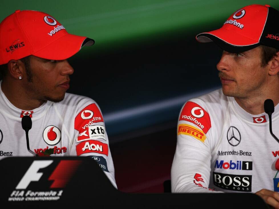 Jenson Button, Lewis Hamilton 2011