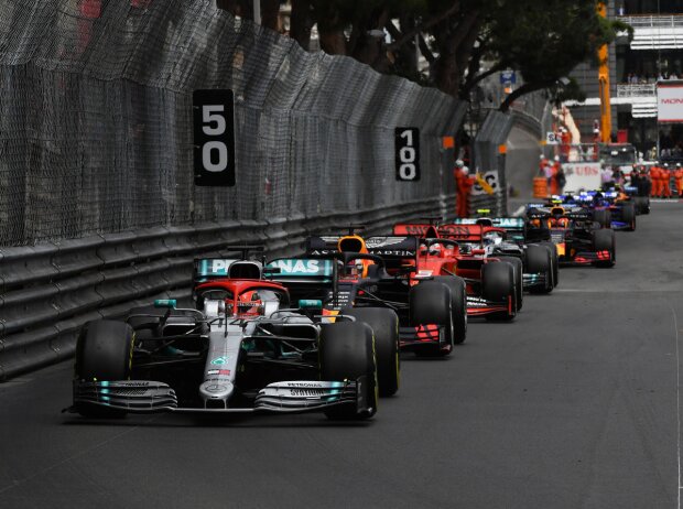 Titel-Bild zur News: Lewis Hamilton, Max Verstappen, Sebastian Vettel, Valtteri Bottas