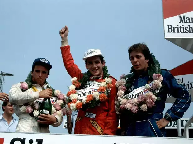 Brundle Senna Titel-Bild zur News: Brundle Senna