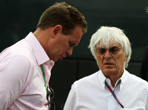 Ian Holmes, Bernie Ecclestone