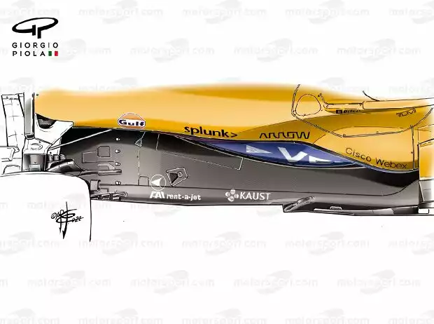 McLaren-Unterboden Titel-Bild zur News: McLaren-Unterboden