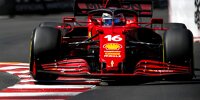Bild zum Inhalt: F1-Training Monaco 2021: Wie viel war da noch im Tank, Ferrari?