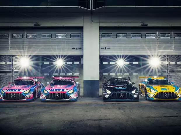 Werksunterstützte Mercedes-AMG GT3 von HRT und GetSpeed für die 24h Nürburgring 2021 Titel-Bild zur News: Werksunterstützte Mercedes-AMG GT3 von HRT und GetSpeed für die 24h Nürburgring 2021