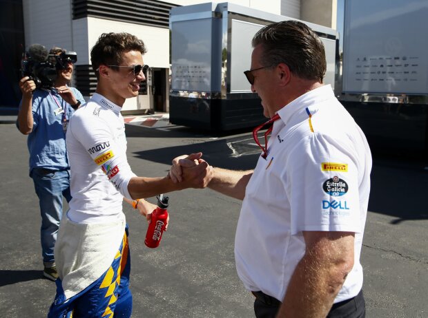 Lando Norris, Zak Brown