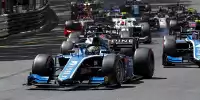 Guanyu Zhou beim Start des Formel-2-Rennens in Monaco