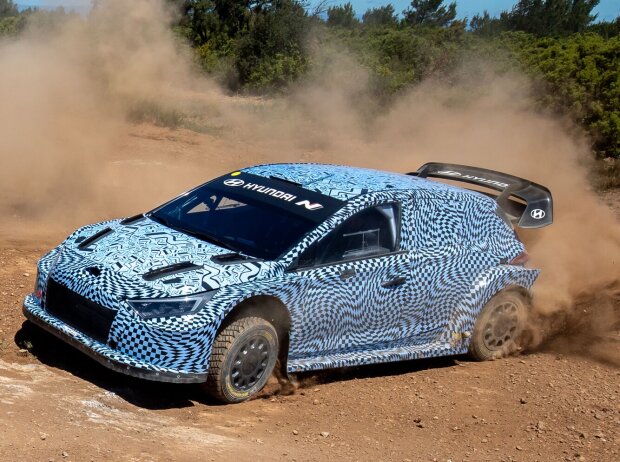 Titel-Bild zur News: Hyundai i20 N WRC