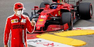 F1-Talk im Video: Wie man den kontroversen Leclerc-Crash sehen kann