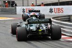 Esteban Ocon (Alpine) und Sebastian Vettel (Aston Martin) 