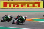 Jonathan Rea und Alex Lowes 