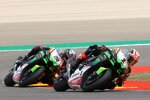 Jonathan Rea und Alex Lowes 