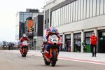 Alvaro Bautista und Leon Haslam 