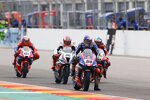 Toprak Razgatlioglu und Alvaro Bautista 