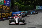 Kimi Räikkönen (Alfa Romeo), Daniel Ricciardo (McLaren) und Fernando Alonso (Alpine) 