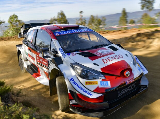 Sebastien Ogier im Toyota Yaris WRC bei der Rallye Portugal 2021