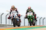 Michael van der Mark und Jonathan Rea 