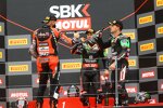 Scott Redding, Jonathan Rea und Alex Lowes 