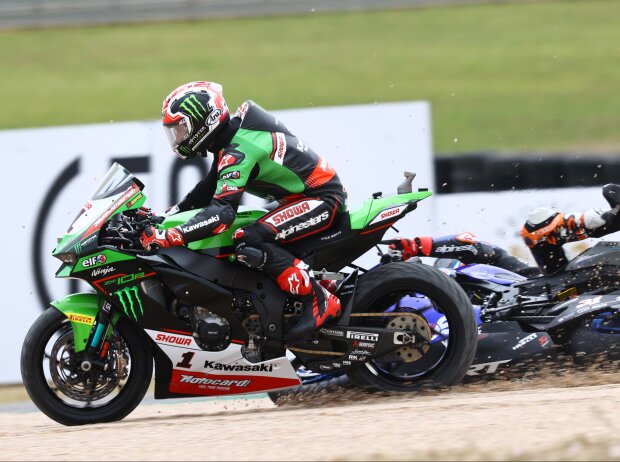 Jonathan Rea, Garrett Gerloff Jonathan Rea, Garrett Gerloff