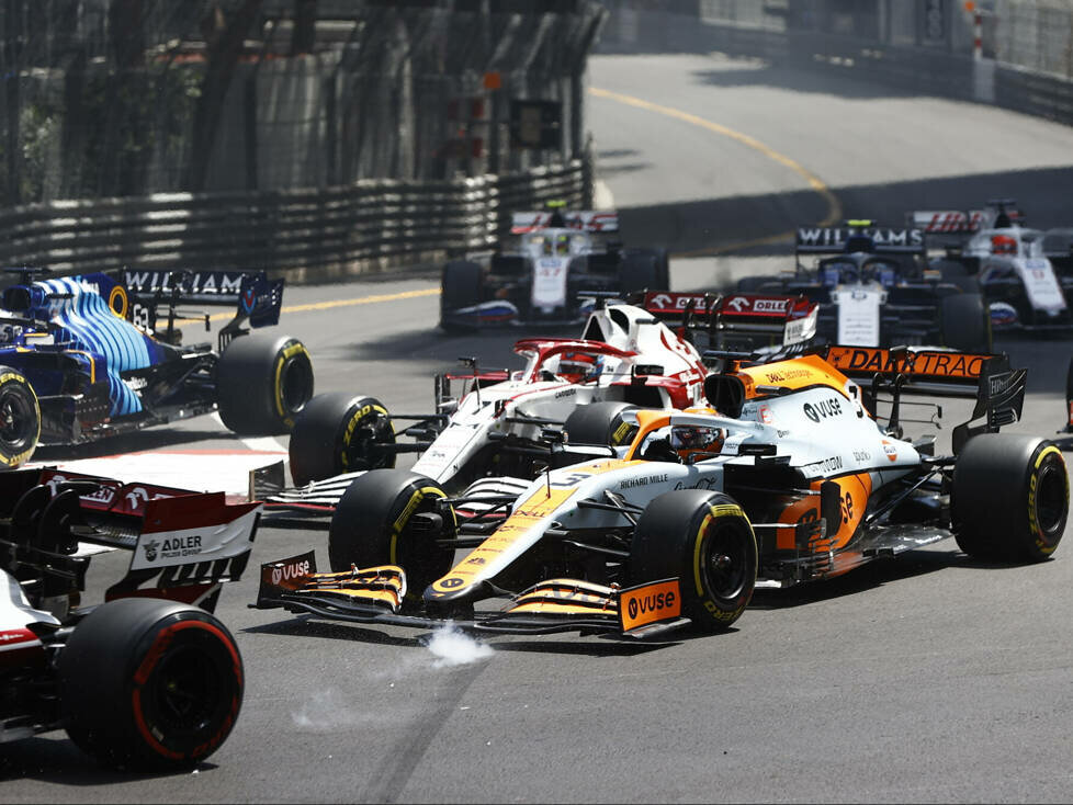 Daniel Ricciardo, Kimi Räikkönen, Fernando Alonso, Nicholas Latifi