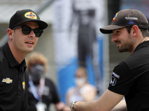 Scott McLaughlin, Alexander Rossi Scott McLaughlin, Alexander Rossi
