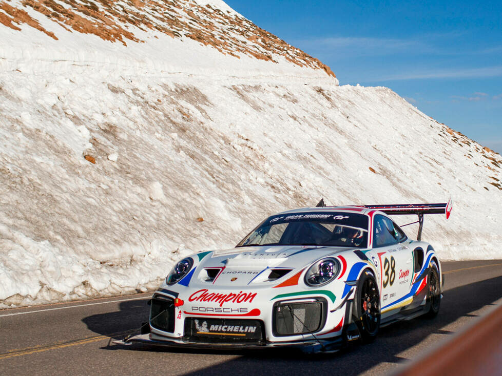 Porsche 911 GT2 RS Clubsport von Champion Racing für Pikes Peak 2021