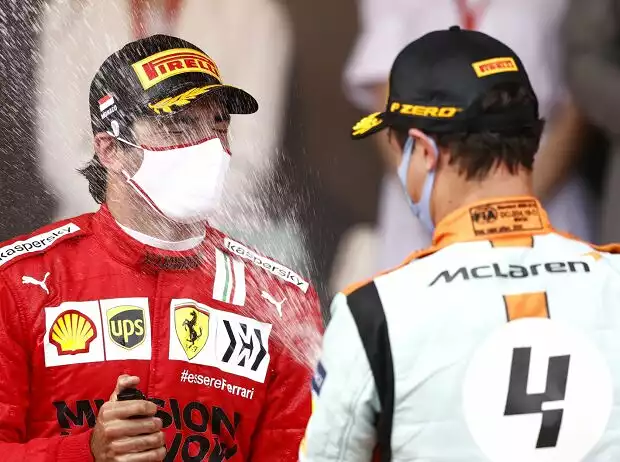 Carlos Sainz, Lando Norris Titel-Bild zur News: Carlos Sainz, Lando Norris