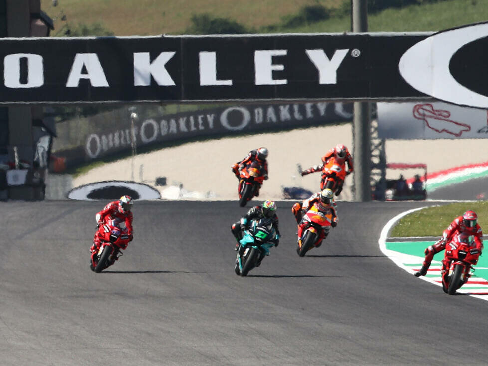 MotoGP-Action in Mugello
