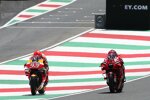 Marc Marquez (Honda) und Francesco Bagnaia (Ducati) 