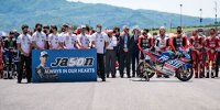 Bild zum Inhalt: Nach Todesnachricht von Dupasquier: MotoGP-Fahrer hinterfragen Rennstart