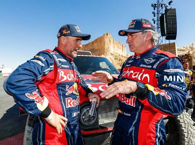 Peterhansel und Sainz Titel-Bild zur News: Peterhansel und Sainz