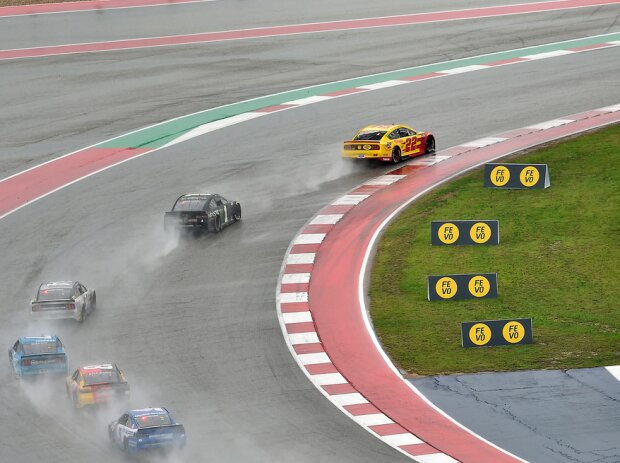 NASCAR-Action im Regen auf dem Circuit of The Americas in Austin