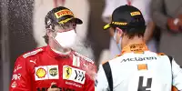 Bild zum Inhalt: Sainz dreht Spieß um: Ferrari-Pilot setzt in Baku auf McLaren und Norris