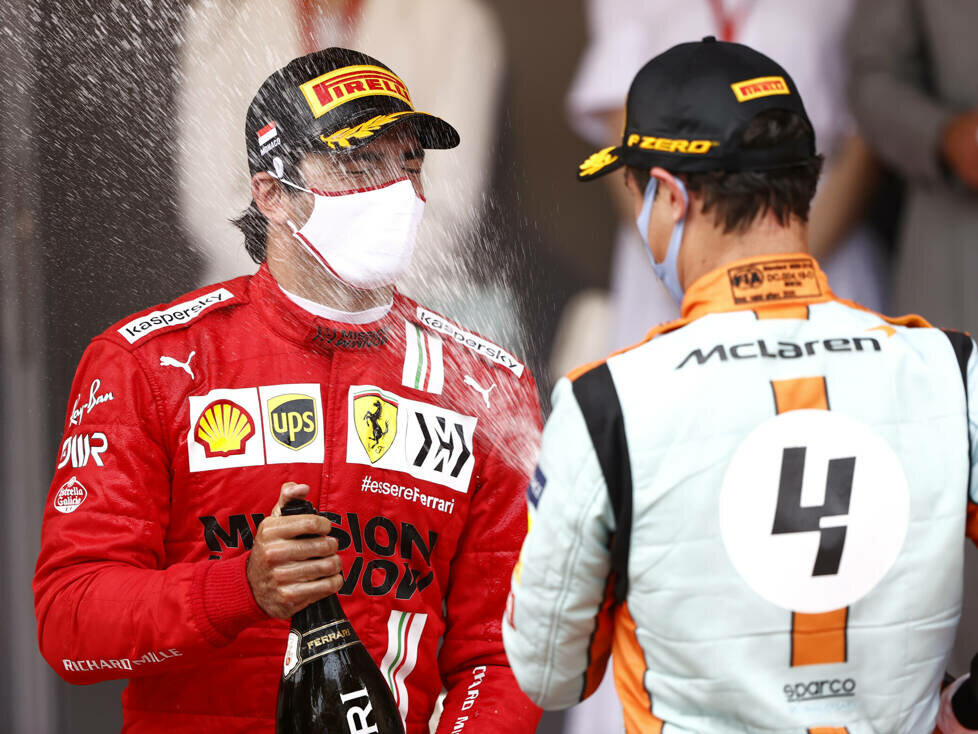Carlos Sainz, Lando Norris