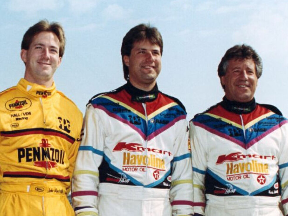 John Andretti, Michael Andretti, Mario Andretti