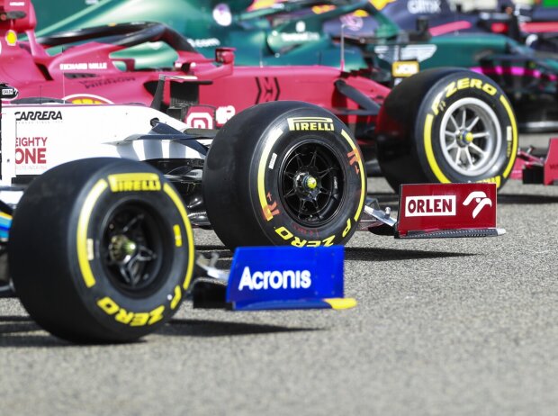Titel-Bild zur News: Formel-1-Reifen von Pirelli