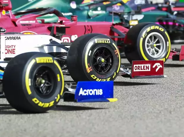 Formel-1-Reifen von Pirelli Titel-Bild zur News: Formel-1-Reifen von Pirelli