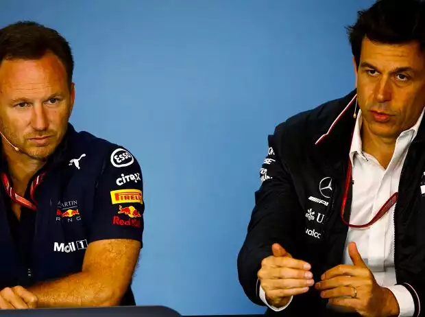 Titel-Bild zur News: Christian Horner, Toto Wolff
