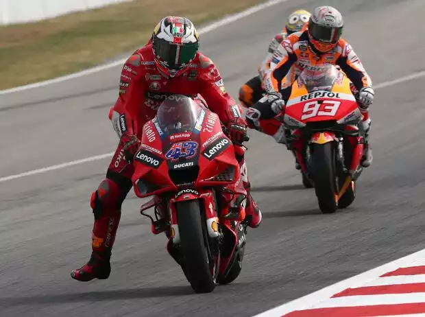 Jack Miller, Marc Marquez, Pol Espargaro Titel-Bild zur News: Jack Miller, Marc Marquez, Pol Espargaro