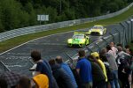 Matteo Cairoli, Lars Kern, Michael Christensen und Kevin Estre 
