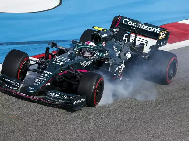 Sebastian Vettel verbremst sich Titel-Bild zur News: Sebastian Vettel verbremst sich