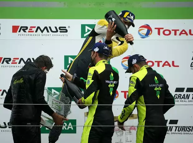 Matteo Cairoli, Michael Christensen, Kevin Estre Titel-Bild zur News: Matteo Cairoli, Michael Christensen, Kevin Estre